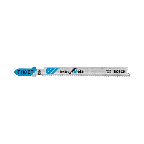 Bosch 3-5/8 in. Bi-Metal T-Shank Jig Saw Blade 18 TPI 5 pk