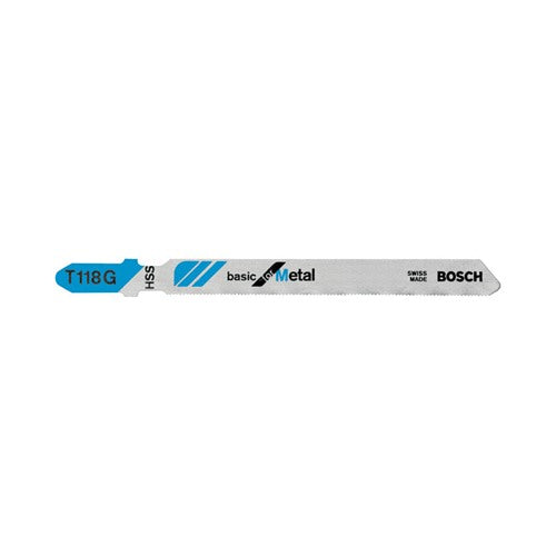 Bosch 3-5/8 in. High Carbon Steel T-Shank Jig Saw Blade 36 TPI 5 pk