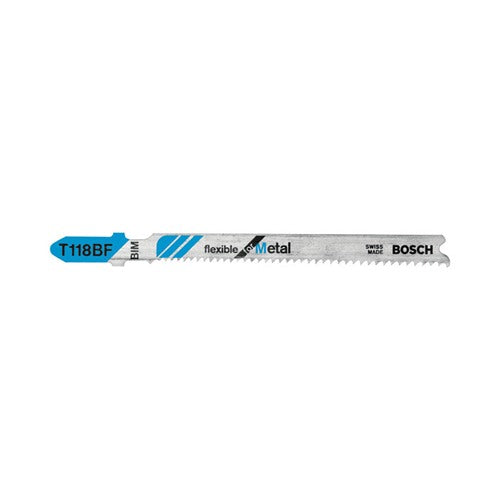 Bosch 3 in. Bi-Metal T-Shank Jig Saw Blade 14 TPI 5 pk