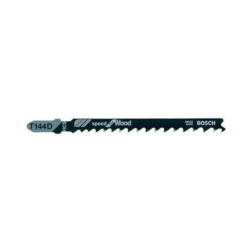 Bosch 4 in. High Carbon Steel T-Shank Jig Saw Blade 6 TPI 5 pk
