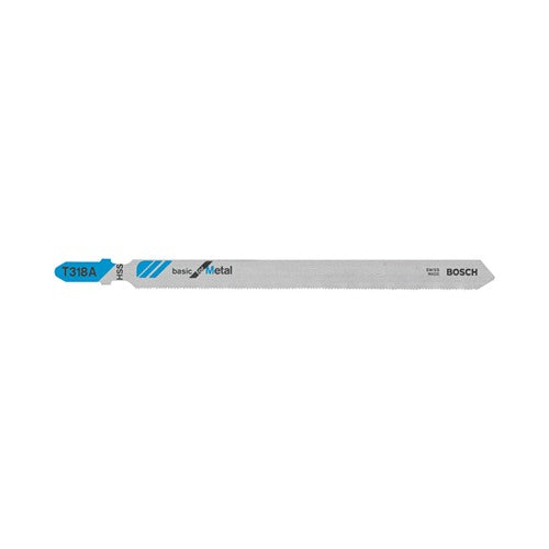 Bosch 5-1/4 in. High Carbon Steel T-Shank Jig Saw Blade 24 TPI 5 pc
