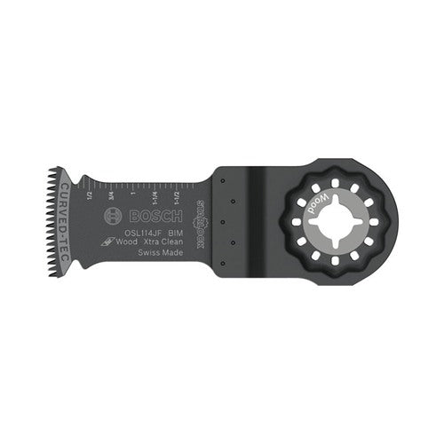 Bosch Starlock 1-1/4 in. X 4 in. L Bi-Metal Plunge Blade 1 pk