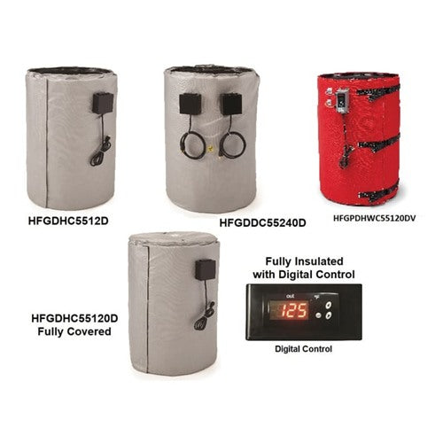 BriskHeat Full-Coverage Drum Heaters