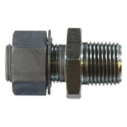 1/2 Male Iron Pipe Steel Bulkhead | 3 Stocked Part Numbers (28309–28345)