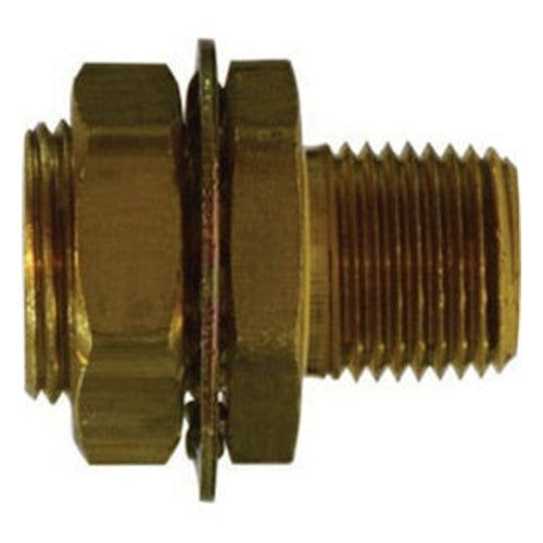 F X M 1-14 Thread Bulkhead Coupling — Brass Fittings | 6 Stocked Part Numbers (129A-391FC4, 129A-55646 … 28324)