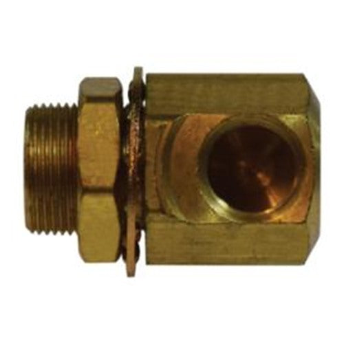 Side Outlet Bulkhead Fitting — Brass Fittings | 1 Stocked Part Number (28348)