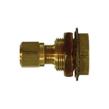 Tube OD Bulkhead Fitting — Brass Fittings | 2 Stocked Part Numbers (28321–28322)