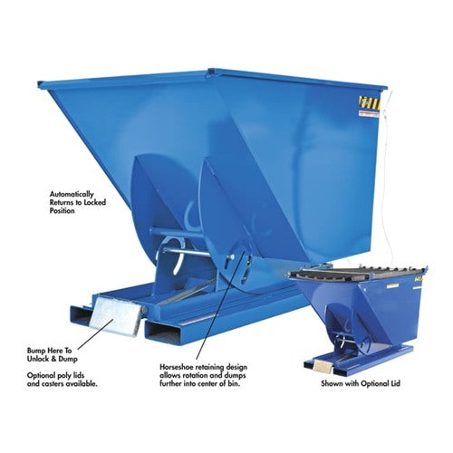 Bumper Release Steel Hoppers