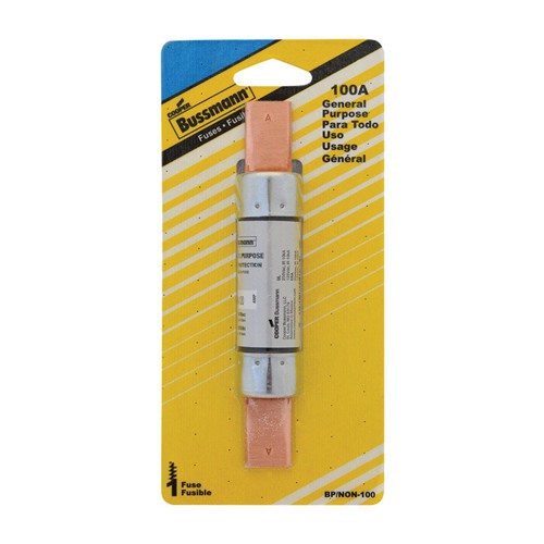 Bussmann 100 amps Non Current Fuse 1 pk