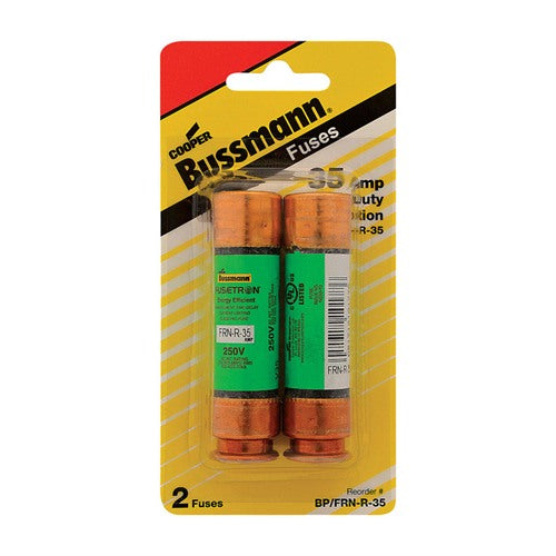 Bussmann 35 amps Dual Element Time Delay Fuse 2 pk