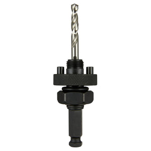 Milwaukee Hardened Steel 7/16 in. D Hole Saw Arbor Included 49-56-9100