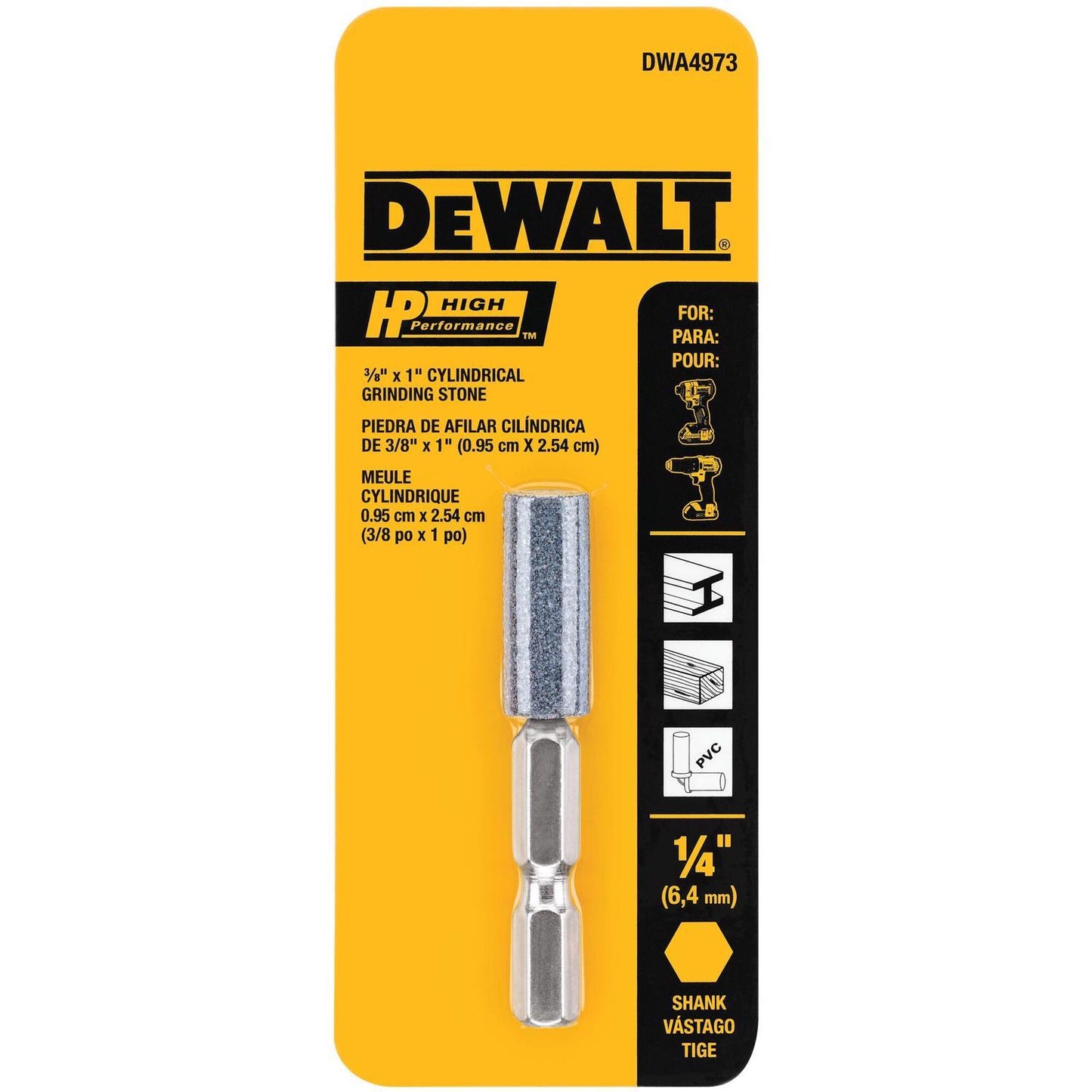 CYL GRNDNG POINT 1X3/8"