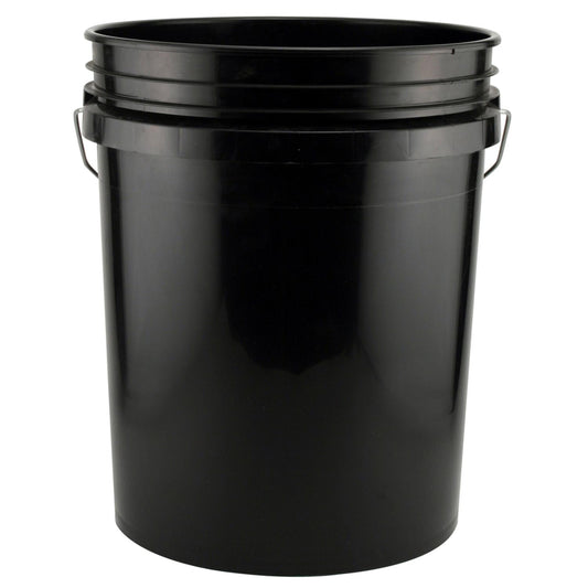 PLASTIC PAIL 5 GAL BLK