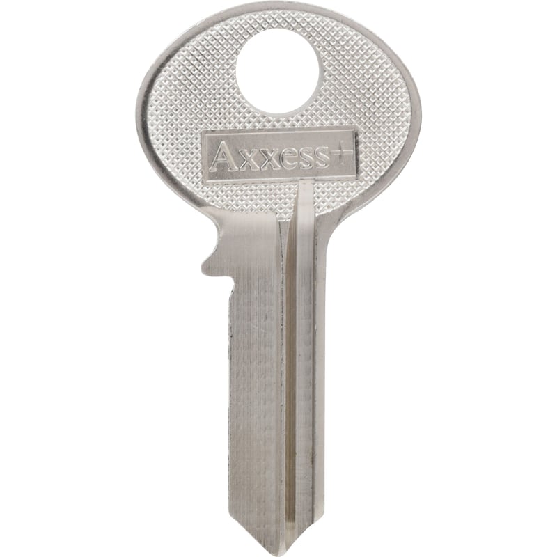 HILLMAN Traditional Key House/Office Key Blank 87 Single For Corbin Locks Silver
