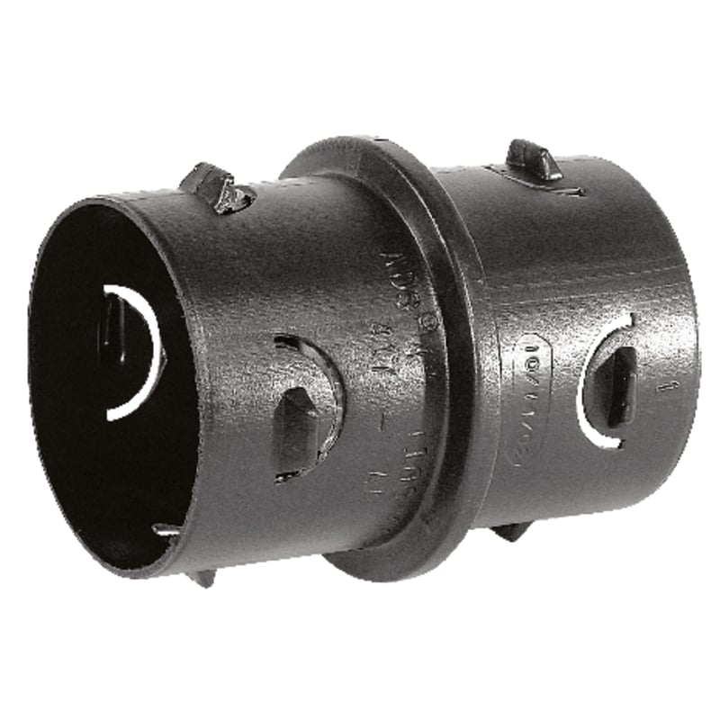 Advanced Drainage Systems Schedule 40 4 in. Snap X 4 in. D Snap Polyethylene Coupler 1 pk
