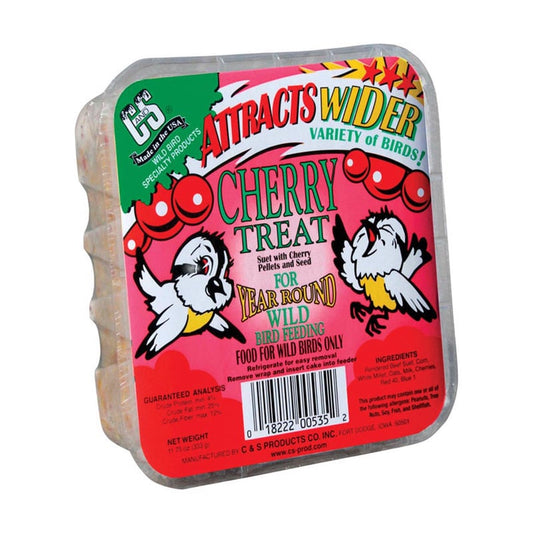 C&S Products Cherry Treat Wild Bird Food 11.75 oz