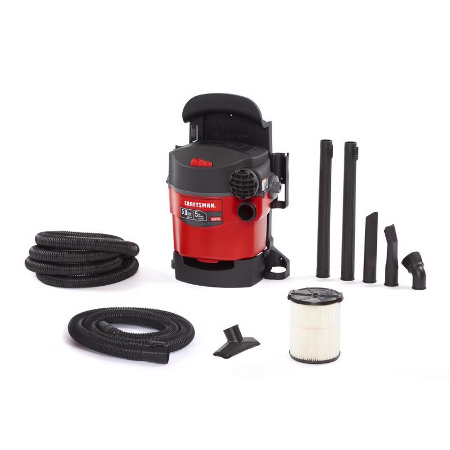 Cm Wall Wet/Dry Vac 5Gal