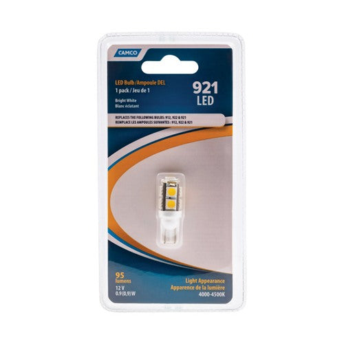 Camco LED Marker/Turn/Utility Automotive Bulb 921