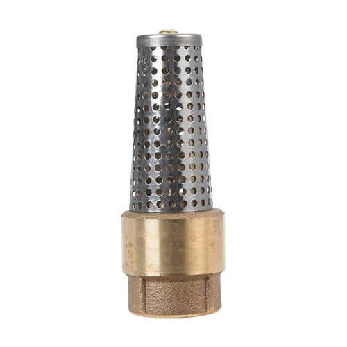 Campbell 1 in. D X 1 in. D FNPT x FNPT Brass Foot Valve
