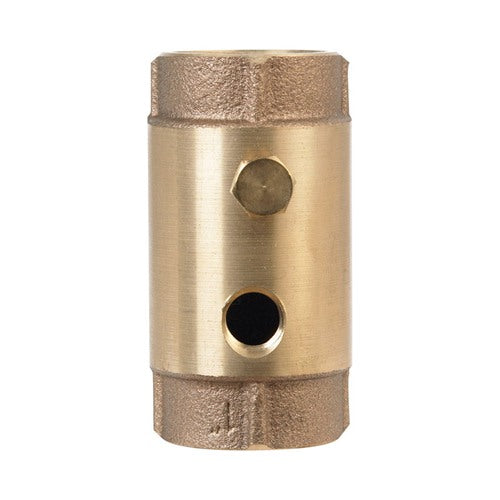 Campbell 1 in. x 1 in. Red Brass Spring Loaded Check Valve