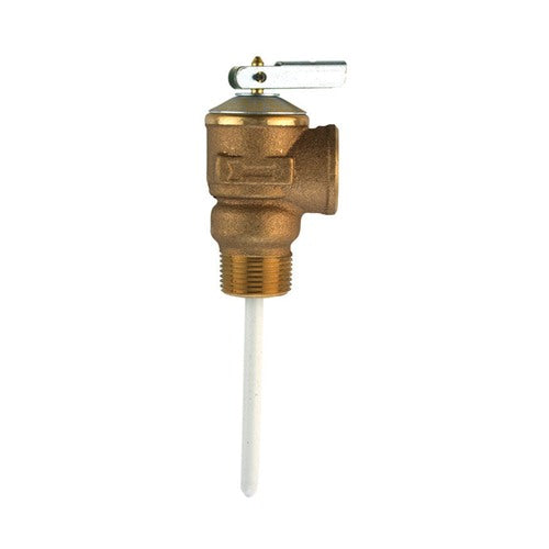 Cash Acme 3/4 in. Bronze Temperature and Pressure Relief Valve
