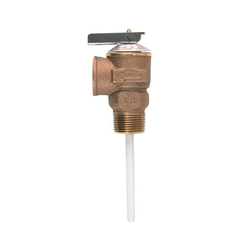 Cash Acme MNPT Bronze Temperature and Pressure Relief Valve FNPT