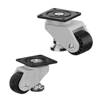 CasterDepot Leveling Casters - Nylon Wheel- Foot Adjustment - Capacities Up To 700 kg