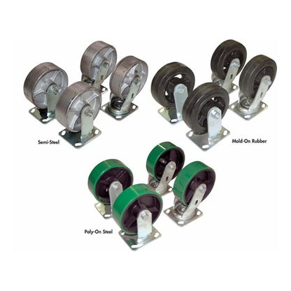 Casters for Steel Hoppers