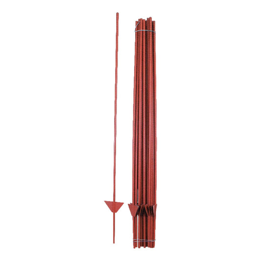 SMV Electric-Powered Electric Fence Post Red