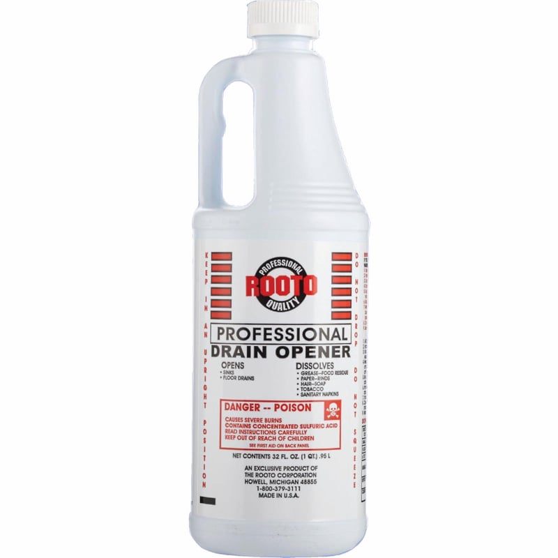 Rooto Professional Liquid Drain Opener 32 oz