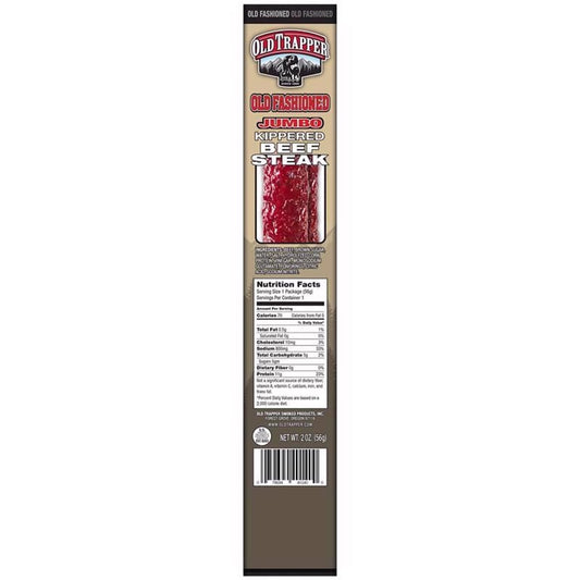 Old Trapper Old Fashioned Beef Steak 2 oz Bagged