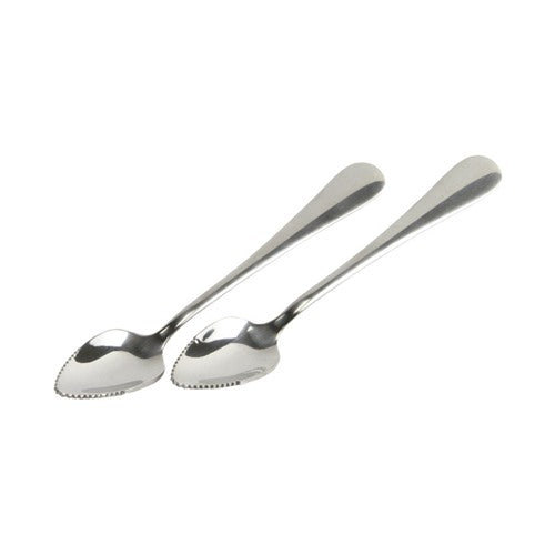 Chef Craft Silver Stainless Steel Grapefruit Spoon Set