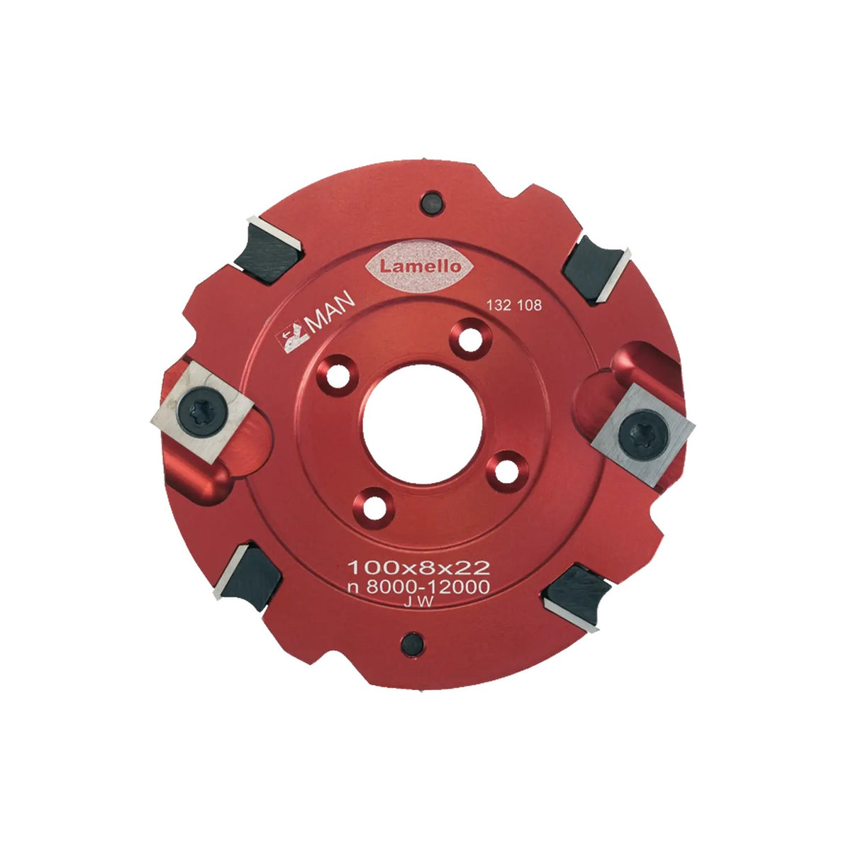 Lamello Clamex S carbide reversible cutter 100 x 8 mm, 132108