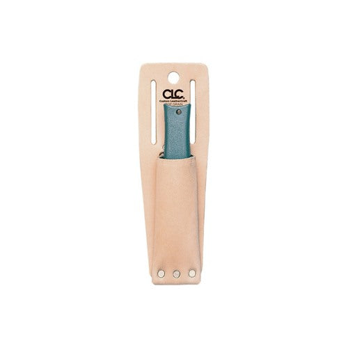 CLC 1 pocket Leather Utility Knife Sheath 3.3 in. L X 11 in. H Tan