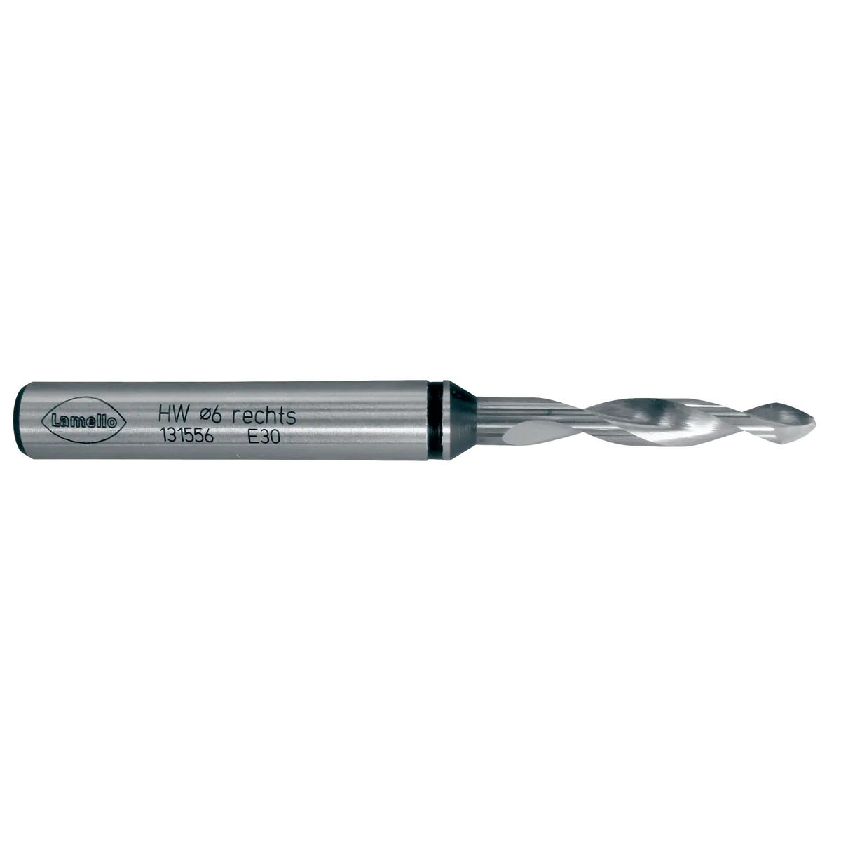 Lamello CNC 6 mm drill bit for Clamex access hole, 131556