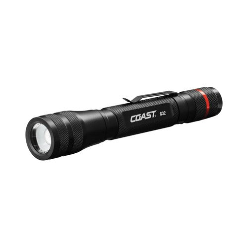 Coast G32 355 lm Black LED Flashlight AA Battery