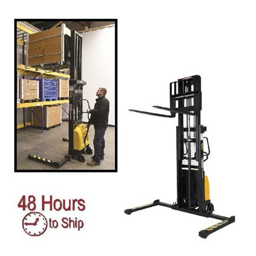 Combination Hand Pump and Electric Stacker