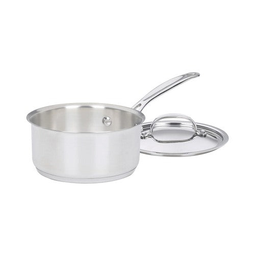 Cuisinart Chef's Classic Stainless Steel Saucepan 1.5 qt Silver