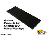 2" Black floor tape