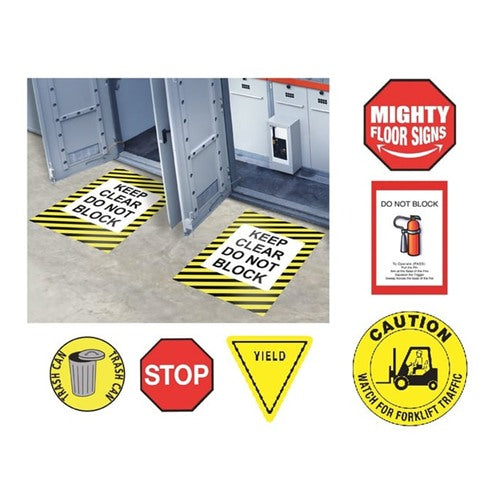 Custom-Printed Floor Signs & Markers — Request a Quote