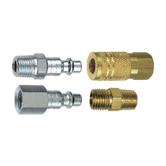 Air Coupler/Plug Kit 4Pc