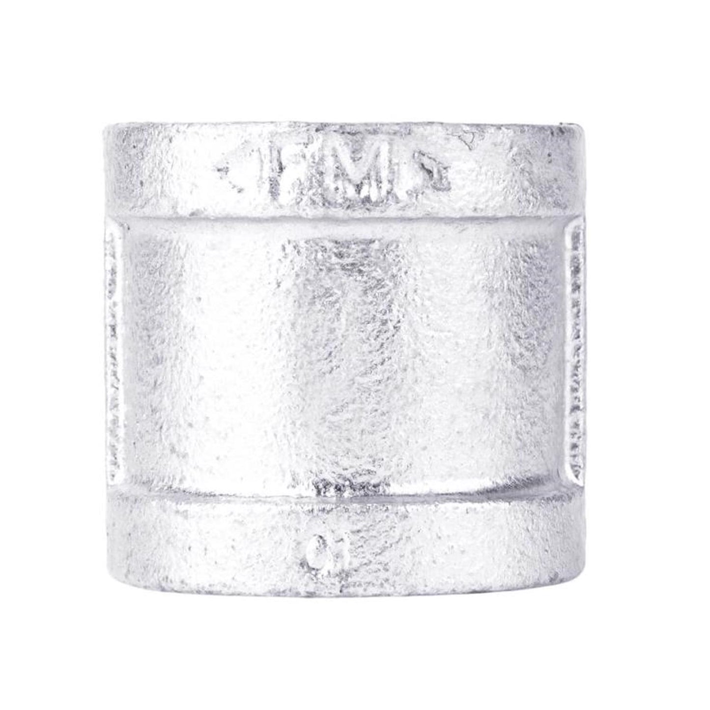 STZ Industries 1/2 in. FIP each X 1/2 in. D FIP Galvanized Malleable Iron Coupling