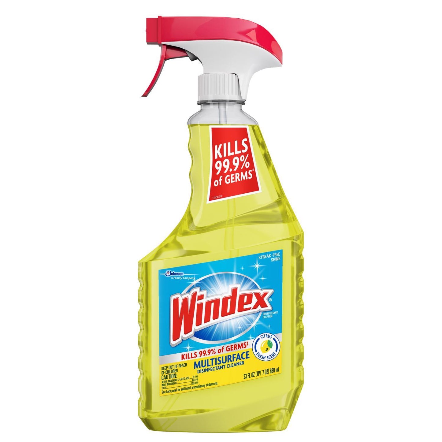 WINDEX ANTIBACTERIAL23OZ