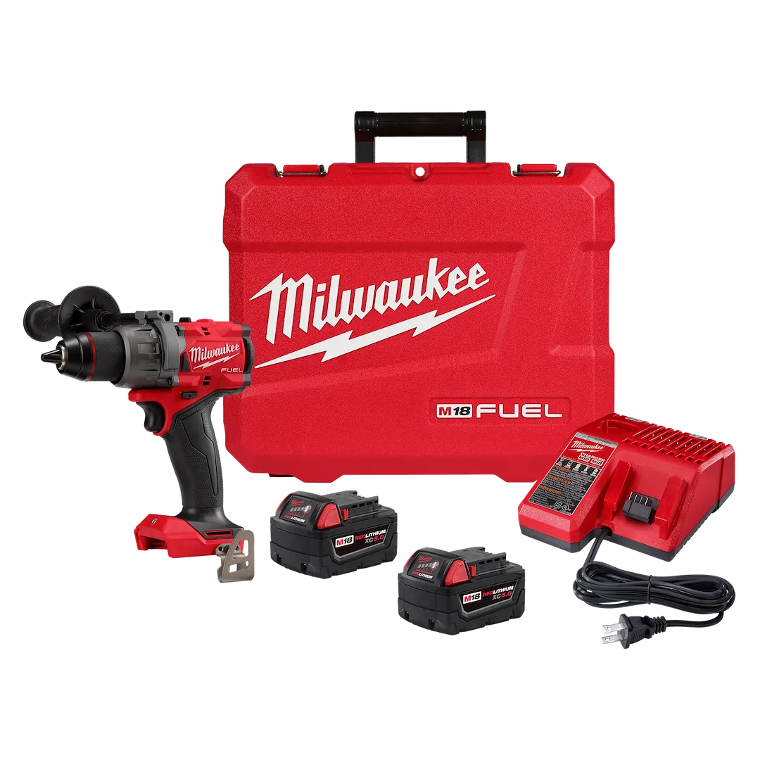 Milwaukee M18 FUEL HMR DRILL 2BAT