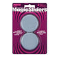 Magic Sliders Gray 2-3/8 in. Adhesive Plastic Sliding Discs 4 pk