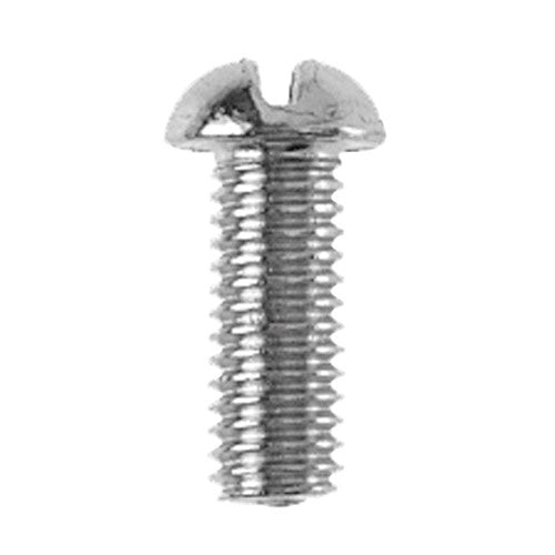 Danco No. 10-32 X 1/2 in. L Slotted Round Head Brass Bibb Screw 1 pk