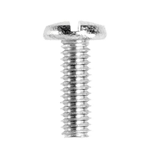 Danco No. 8-32 X 1/2 in. L Slotted Binding Head Chrome-Plated Brass Faucet Handle Screw 1 pk
