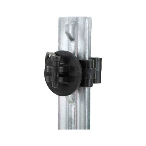 Dare Electric Fence T-Post Insulator Black