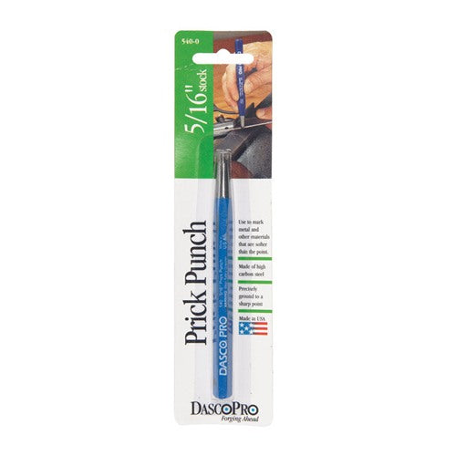 Dasco Pro 5/16 in. High Carbon Steel Prick Punch 4-1/2 in. L 1 pc
