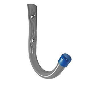 Crawford 4 in. L Powder Coated Gray Steel Handy Hanger Holder 25 lb. cap. 13112 2 pk